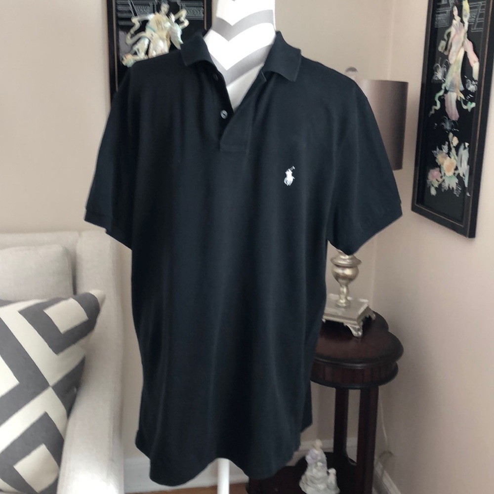 Men’s Ralph Lauren Black Polo Golf Shirt